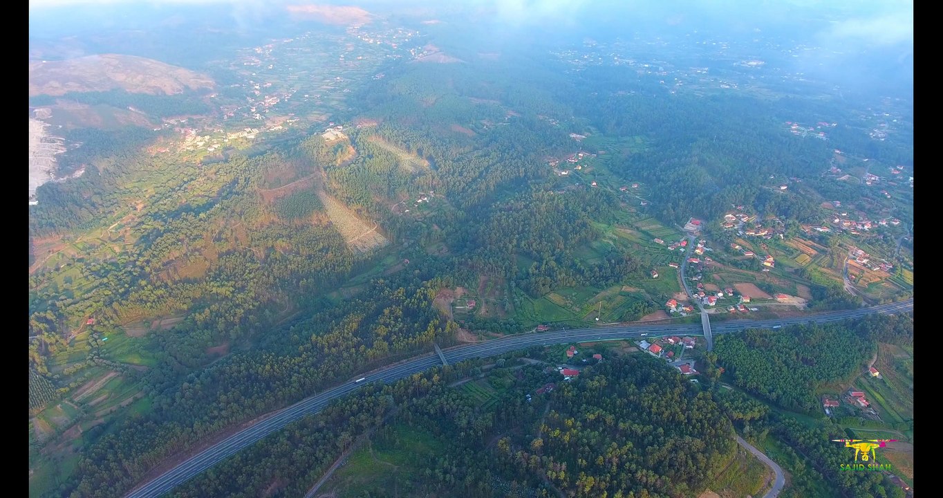 Ponte de Lima - Vista Por Cima Das Nuvens - 4K UHD