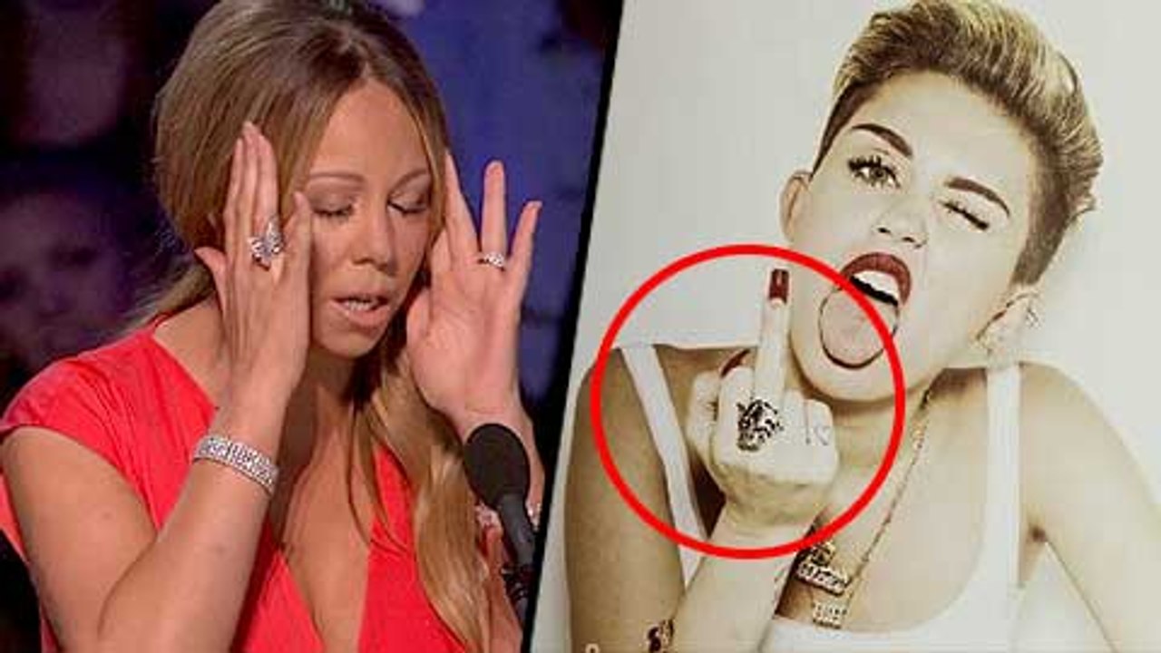 Miley Cyrus INSULTS Mariah Carey | INTERVIEW