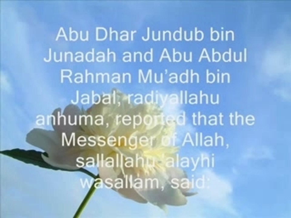 Nawawi_Hadith_18_-_The_Concept_of_Taqwa Islam Allah Iman