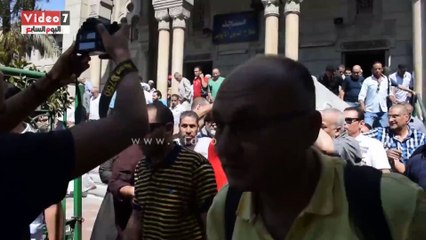 بالفيديو.. لحظة تشييع جثمان لاعب الأهلى السابق أحمد ماهر ‎