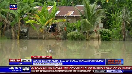 Korban Banjir Langkat Belum Dapatkan Bantuan dari Pemerintah