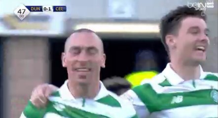 Scott Brown Goal - Dundee FC 0-1 Celtic (01/10/2016)