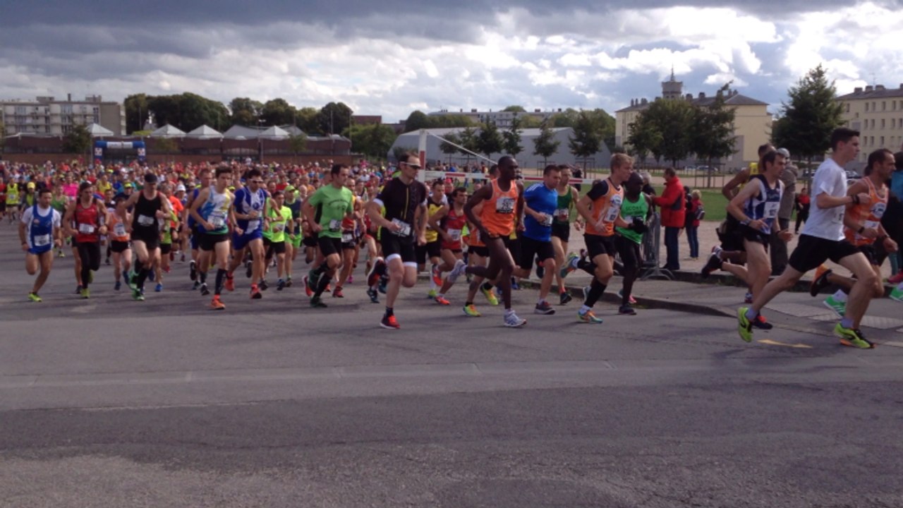 Départ du semi-marathon d'Argentan