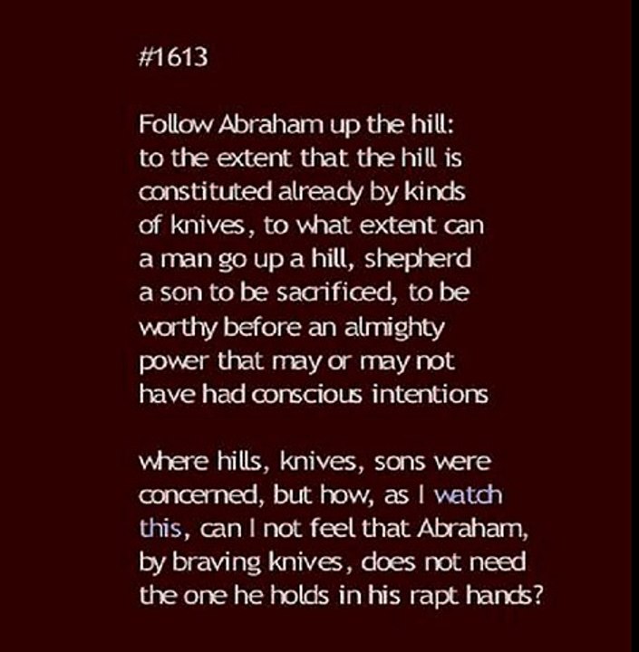 Apparition Poem 1613