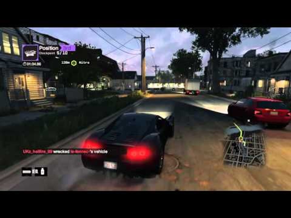 Close Race WATCH_DOGS