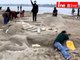 Sand Art Fest in Varanasi
