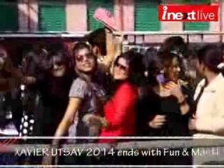 XAVIER UTSAV 2014 ends with Fun & Masti