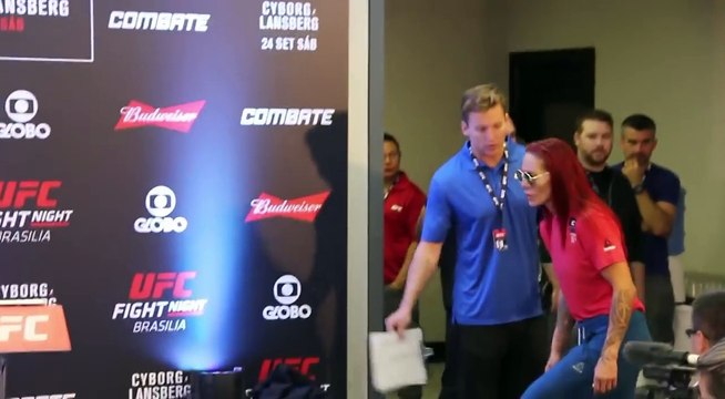 UFC Fight Night 95 Weigh-Ins: Cris Cyborg Makes Weight