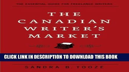 [PDF] The Canadian Writer s Market, 17th Edition Popular Colection