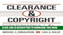 [PDF] Clearance   Copyright, 4th Edition: Everything You Need to Know for Film and Television