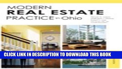 [PDF] Modern Real Estate Practice in Ohio Popular Online