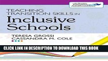 [PDF] Teaching Transition Skills in Inclusive Schools Popular Online