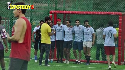 SPOTTED! Ranbir Sweats It Out At A Football Tournament