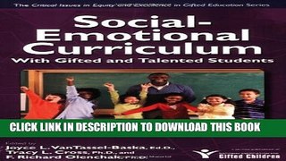 [PDF] Social-Emotional Curriculum with Gifted and Talented Students (Critical Issues in Gifted