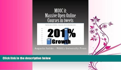 different   MOOC it: Massive Open Online Courses in Tweets: MOOCs grew 201% last year. Get up to