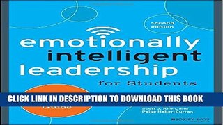 [PDF] Emotionally Intelligent Leadership for Students: Facilitation and Activity Guide Full Online