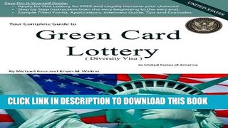 [PDF] Your Complete Guide to Green Card Lottery (Diversity Visa) - Easy Do-It-Yourself Immigration
