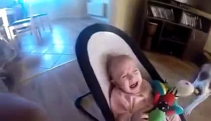 Must see! Hilarious Dog Showers Baby With Toys To Stop It Crying Low