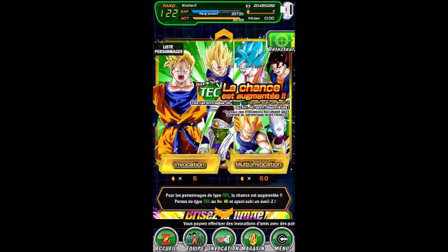 DRAGON BALL Z - DOKKAN BATTLE GARANTEED SSR SANGOKU SUPER SAYEN 1/2/3 !!!