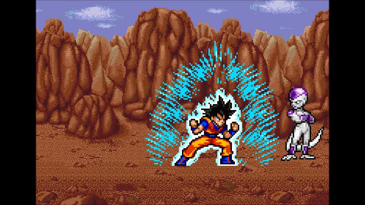 Dragon ball z-vegeta salva goku