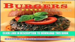 [PDF] Recipe of the Week: Burgers: 52 Easy Recipes for Year-round Cooking Full Collection