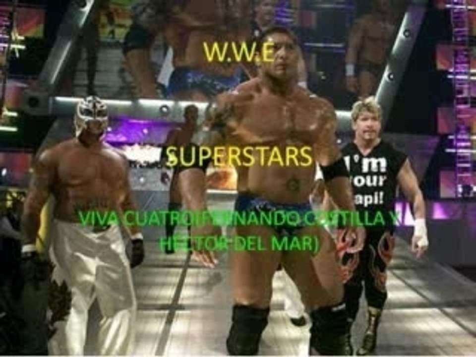 WWE Smackdown vs Raw entrance John Cena, Batista, Mr Kennedy