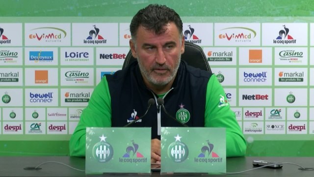 Foot - L1 - ASSE : Galtier «Une forte pensée pour nos supporters»