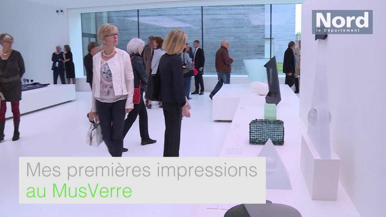 Mes 1ères impressions au MusVerre