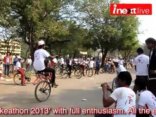 inext Bikeathon 2013 rocks Jamshedpur