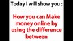 How you can Make money online by using the difference between eBay and amazon