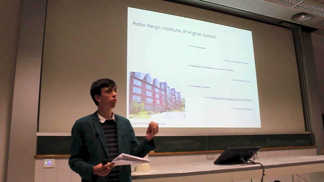 À la recherche de l'essence de l'humour