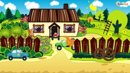 The Ambulance and Police Cars | Car Cartoon | Emergency Vehicles for Children