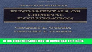 [PDF] Fundamentals of Criminal Investigation (O haras Fundamentals of Criminal Investigation) Full