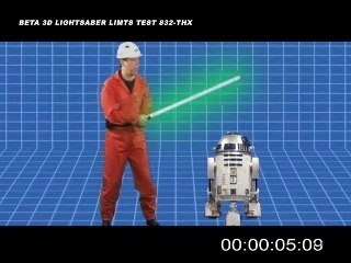 What not to do with a Lightsaber