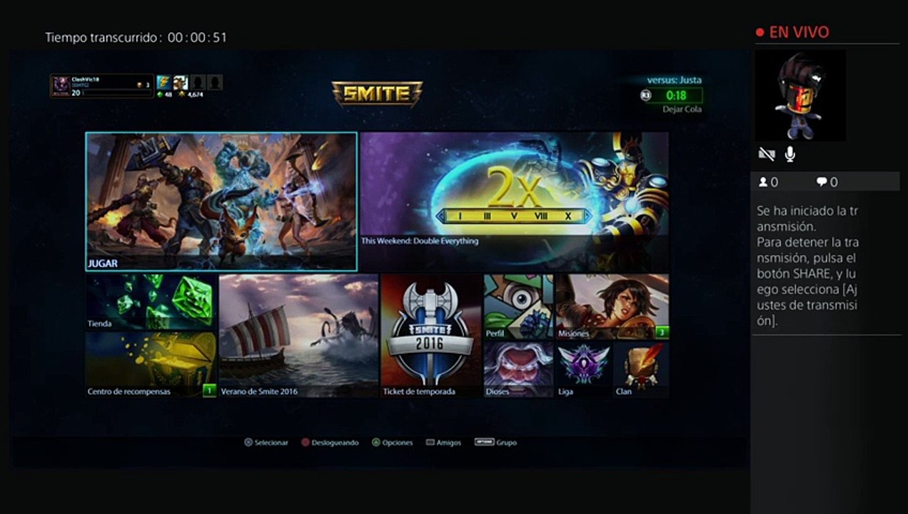 Jugando con amigos al smite (2)