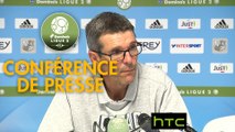 Conférence de presse Amiens SC - ESTAC Troyes (0-1) : Christophe PELISSIER (ASC) - Jean-Louis GARCIA (ESTAC) - 2016/2017