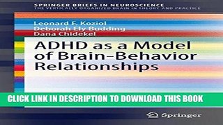 [PDF] ADHD as a Model of Brain-Behavior Relationships Popular Colection
