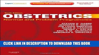 [PDF] Obstetrics: Normal and Problem Pregnancies Full Colection