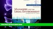 FAVORITE BOOK  Managers and the Legal Environment: Strategies for the 21st Century