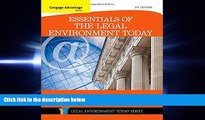 read here  Cengage Advantage Books: Essentials of the Legal Environment Today (Miller Business