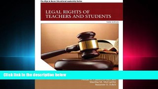 FULL ONLINE  Legal Rights of Teachers and Students (3rd Edition) (The Allyn   Bacon Educational