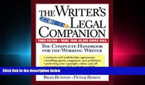 complete  The Writer s Legal Companion: The Complete Handbook For The Working Writer, Third Edition