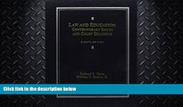 FAVORITE BOOK  Law and Education: Contemporary Issues and Court Decisions