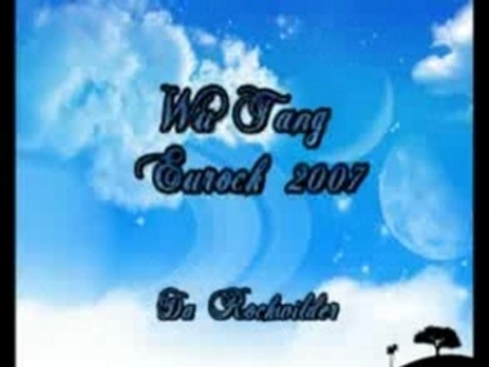Wu tang  -  da rockwilder  live eurock 2007