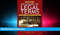GET PDF  Dictionary of Legal Terms: Definitions and Explanations for Non-Lawyers