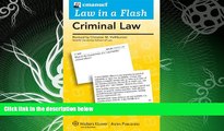 different   Law in a Flash Criminal Law