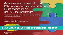 [PDF] Assessment of Communication Disorders in Children: Resources and Protocols Full Colection