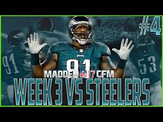 Madden NFL 17 Franchise | Eagles vs Steelers | Scouting Your Opponents - Ep 4