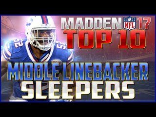 Madden NFL 17 Top 10 MLB Sleepers