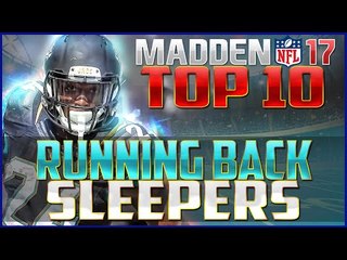 Madden NFL 17 Top 10 RB Sleepers